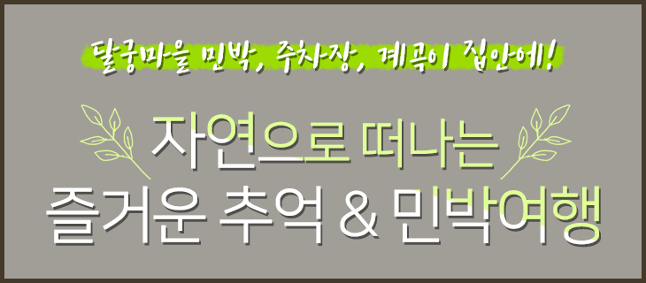 산이 있어 더욱 아름다운 펜션 민들레펜션민박 맑은 물과 속리산의 아름다운 공기! 맑은 밤이면 어김없이 수 놓여지는 수많은 별들과 달.